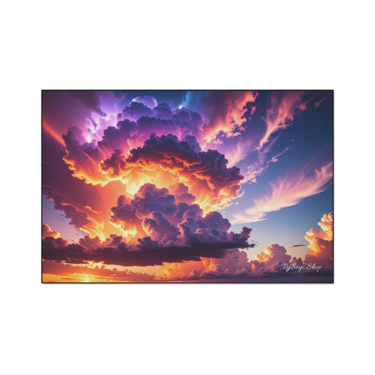 Vibrant Sunset Heavy Duty Floor Mat - Home Decor, Indoor/Outdoor Rug, Non-Slip Mat, Entryway Decor, Office Mat